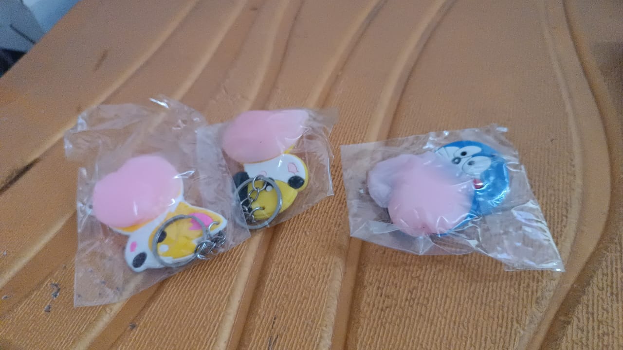 Cartoon Animal Keychain (1 Pc / Mix Design) Cartoon Animal Keychain (1 Pc / Mix Design)